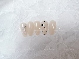 ワンホンシンプルネイル