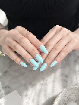 シックス バイ ダウ(6 by dow)の写真/カラー豊富！夏に長さが欲しいあなたへ。チップ10本＆ワンカラーで理想の指先に☆お得な長さだしも