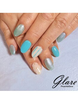 Nail salon GLARE【グレア】/定額　ゴージャス