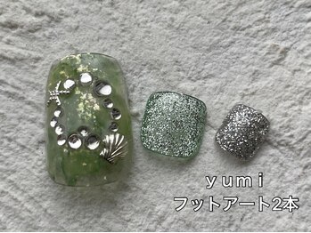 エンジェル 葛飾(ANGEL)/yumi/ フットアート2本