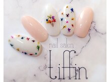 ネイルサロン ティフィン(tiffin)/押し花ネイル