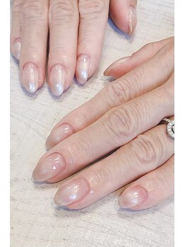 ラルネイル 大宮(Lull. nail)/＊シンプル＊上品グラデ＊