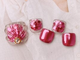 人魚の鱗ネイル♪￥8000