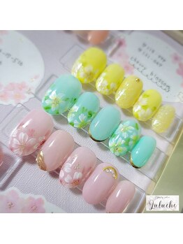 シェルリ 用賀(Shellri)/春ネイル　フラワーネイル