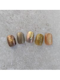 ニュアンススモーキーネイル