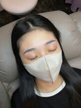ルククギフ 岐阜(〇△□rukuku)/眉毛Wax＋間引き　kaede