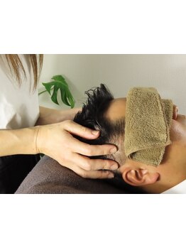 ヘッドスパで癒されたい