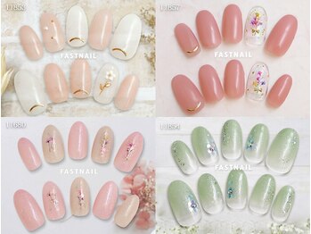 ファストネイル 自由が丘駅前店(FAST NAIL)/定額 ¥5410 ◆ シンプルAコース