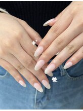 ネイル 本町(nail Twee salon)/乳白色ネイル