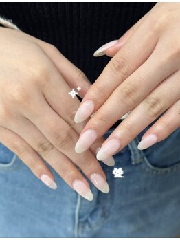 ネイル 本町(nail Twee salon)/乳白色ネイル