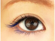 アイラッシュサロン ブラン 五所川原ELM店(Blanc)/カラーエクステ　ブルー