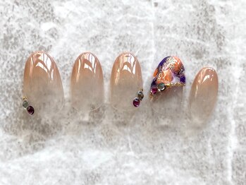 ハロウィンネイル