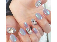 爪ソウシャイン(爪 SO SHINE)/オーロラ★ビジュー