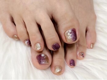 ネイルズ アヴァンティ(Nails Avanti)/定額デザインフットジェル￥8800