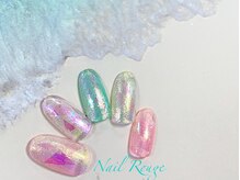 ネイルルージュ(Nail Rouge)/カラフルオーロラネイル