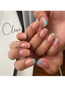 クリア(Clear)/パステルフレンチ