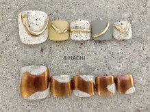 8(HACHI)/フットデザインネイル☆[ネイル]