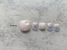 シンプリー ネイルアンドアイラッシュ 祖師谷大蔵店(Simpliee Nail&Eyelash)/フットネイル