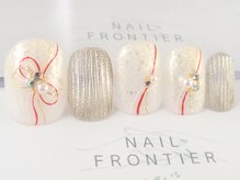 ネイルフロンティア 吉祥寺(NAIL FRONTIER)/E水引バカラ11980円
