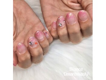 ビアンカ 沖縄おもろまち店(BIANCA)/可愛すぎるダルマネイル！！