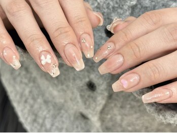 エレガンシア(Elegancia)の写真/ニュアンス~アートまで好きなデザインを【フルオーダー《アートやり放題｜持ち込み◎オフ込み）》￥8500】