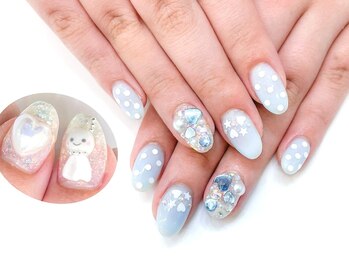 ネイルコレクション ピンク(Nail Collection Pink)/ジェル付け放題★梅雨