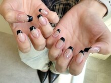 サンジュウヨン(34)/黒フレンチ　パラジェル