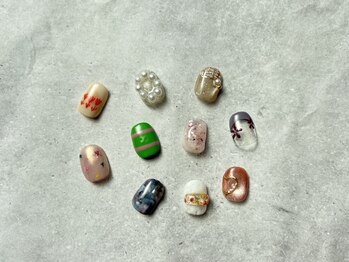 フラハ ネイル アンド アイ(Furaha Nail & Eye)の写真/＜新規◇ハンド シンプルネイル3980円】＞リーズナブル×高技術で行きつけサロンを見つけたい方におすすめ!