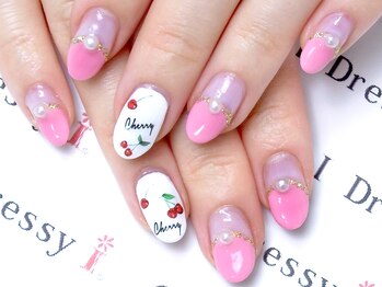 キャンアイドレッシー ヨコハマ元町店(Can I Dressy)/さくらんぼ　ピンク　フレンチ