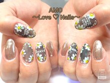 アモ ラブネイルズ(AMO Love nails)/FLOWERガーデン