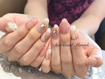 ヘアーアンドネイルマニッシュ(hair＆nail Manish)/ブライダルジェル&ハンドエステ