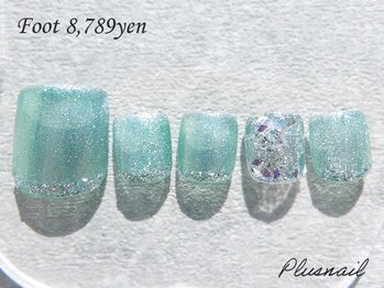 プラスネイル 銀座中央通り店(PLUS NAIL)/【1543】定額8,789円ホログラム