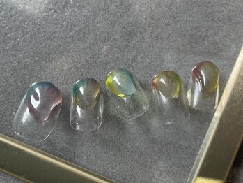 つめノさき/カラフルクリアニュアンス