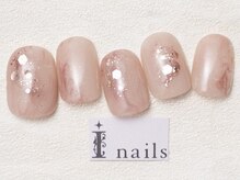 アイネイルズ 池袋店(I-nails)/ピンクラメニュアンス