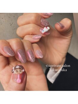 ルート12/ぺこちゃんネイル