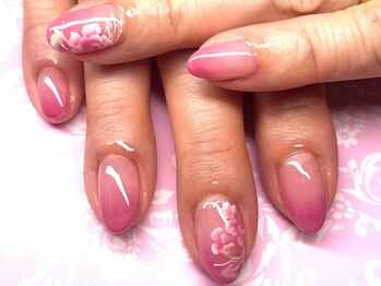 ビューティーエンジェル(Beauty Angel)の写真/\ご新規様限定/オフ込み☆ジェルシンプルネイル 2本デザイン¥6800→¥6500☆シンプルだけど華やかな爪に!