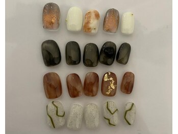 アイネイルズ 梅田店(I nails)/ニュアンスレオパードマグネット