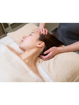 ヘッドスパで癒されたい