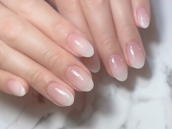 フィルインで冬グラデーション