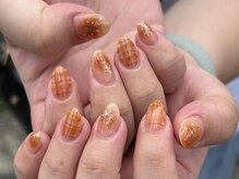 シエル(Ciel)/オレンジチェック　担当moe