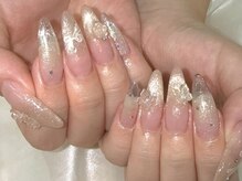サンミーゴネイル 神戸店(Sunmego Nail)/マグネット×フレンチ