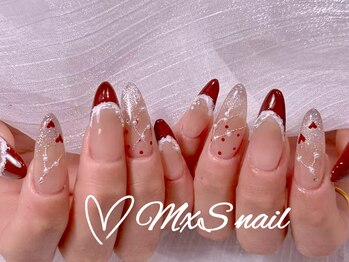ミィスネイル(MxS Nail)/ワンホンガーリー年越しネイル