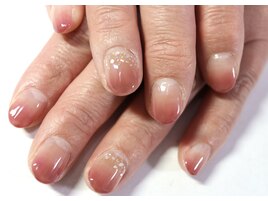 グラデーション＋アート