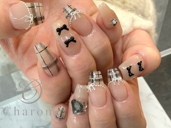 チェックネイル