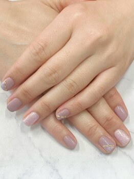 ケア付デザインマニキュア