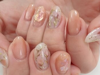 フルアート・手描きチューリップ