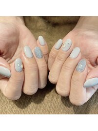 グレー×フラッシュ