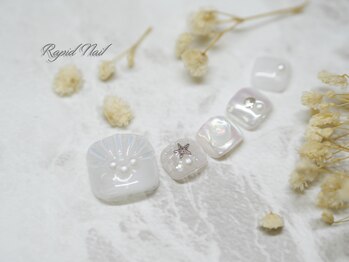 ラピッドネイル 西葛西店/定額フットデザイン