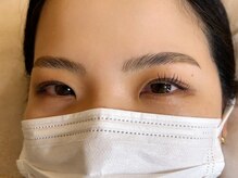 ルモ アイデザイン(lumo eyedesign)/ハリウッドブロウリフト＋パーマ