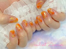 ネイルアート ジマー/クリアニュアンスコース/韓国